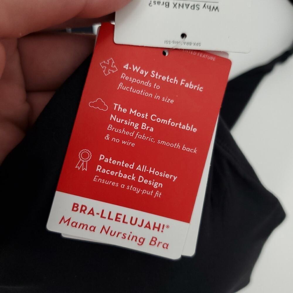 NWT SPANX Bra-llelujah! Maternity Mama Racerback Nursing Bra - Picture 8 of 12